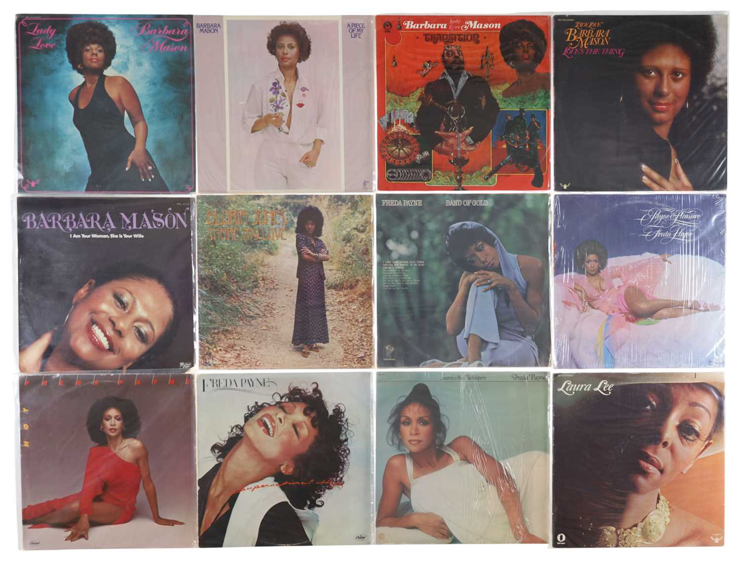 Lot 33 - DEEP SOUL LP COLLECTION INCLUDING BARBARA MASON, FREDA PAYNE