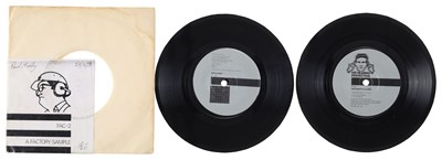 Lot 4 - A FACTORY SAMPLE' DOUBLE 7" - UK 1979 FAC-2 - JOURNALIST PAUL MORLEY'S COPY
