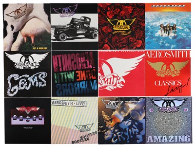 Lot 259 - AEROSMITH - LP AND 12" SINGLE PACK