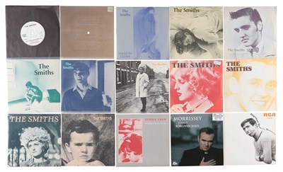 Lot 10 - THE SMITHS & MORRISEY 7" SINGLES PACK W/ DJ COPIES, FLEXI, MORRISEY SLEEVE + MORE