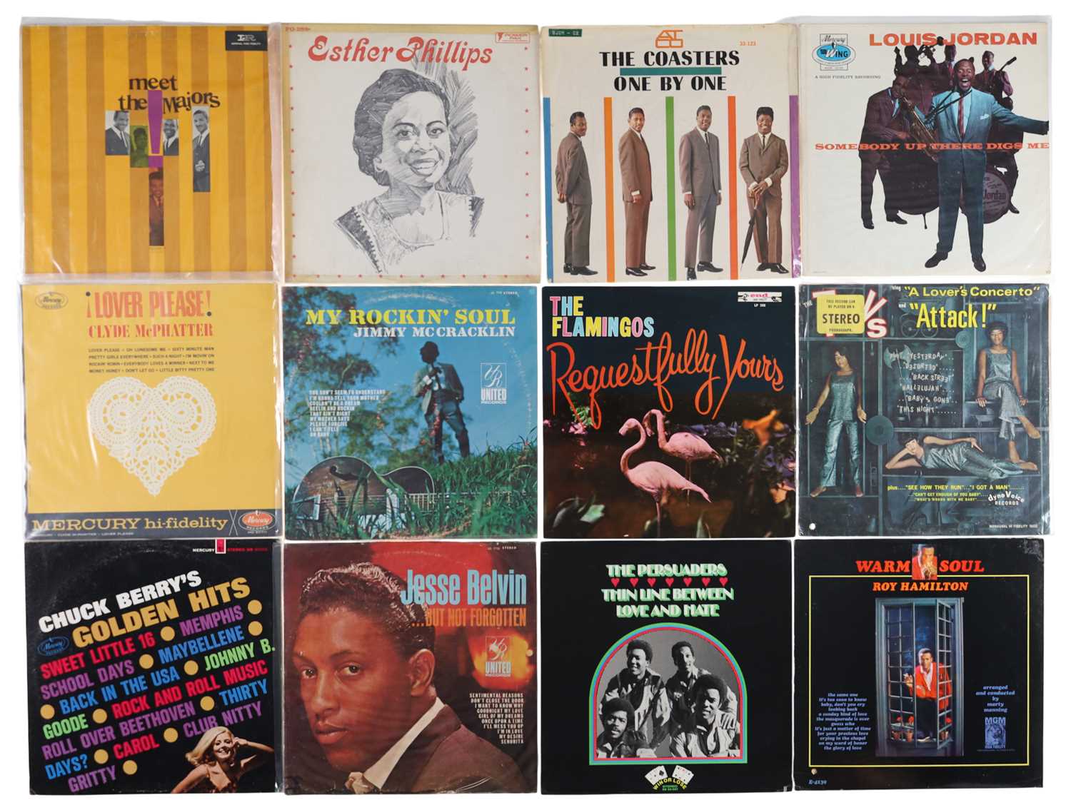 Lot 38 - R'N'B, BLUES AND SOUL LP'S INCLUDING THE MAJORS AND ESTHER PHILLIPS