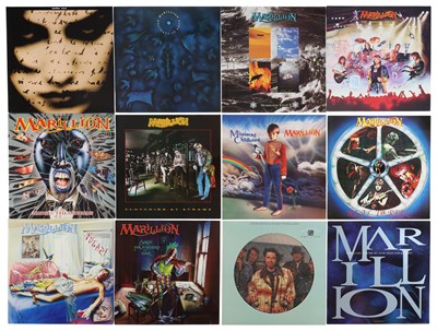 Lot 240 - MARILLION - LP AND 12" COLLECTION