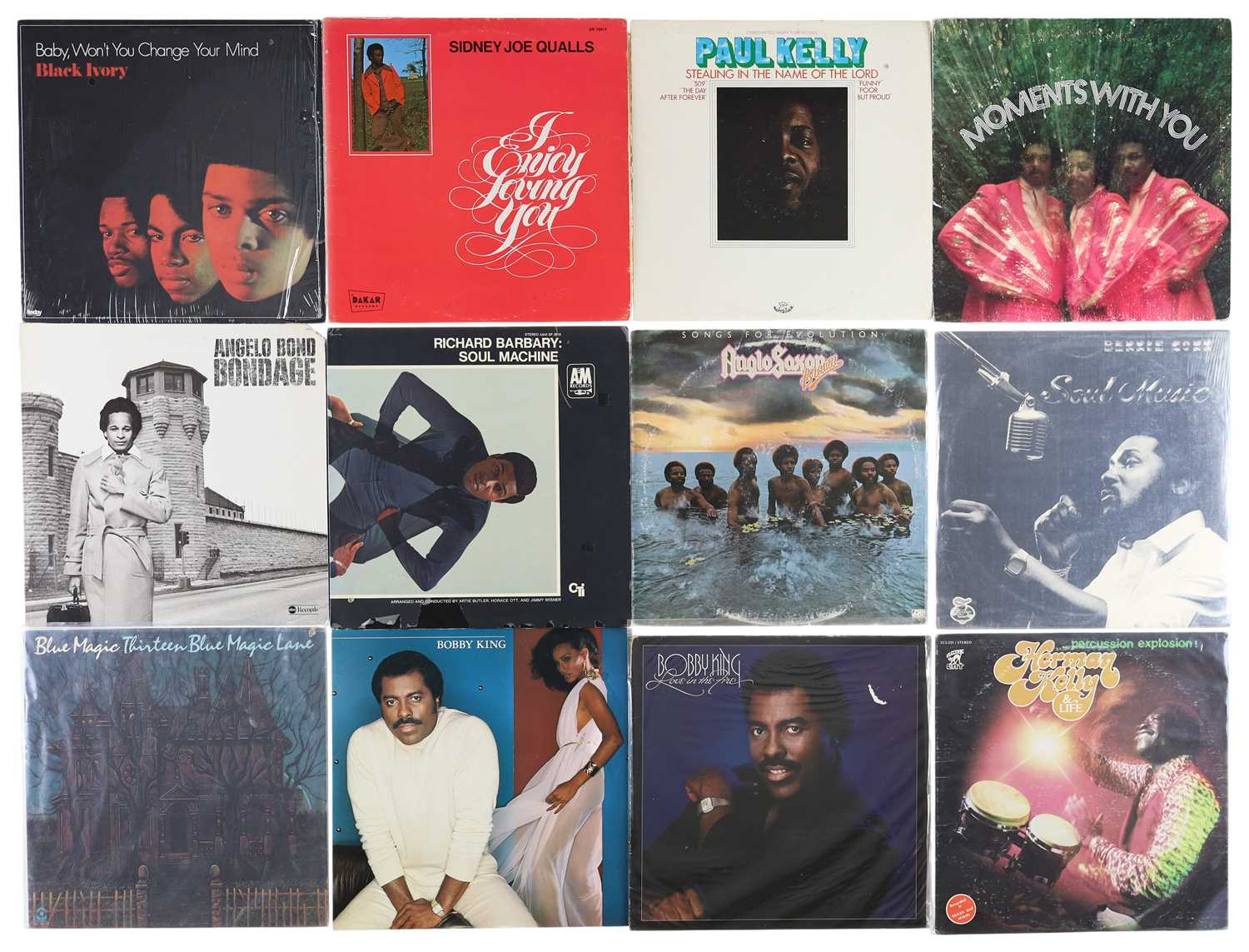 Lot 42 - MIXED SOUL, FUNK, DISCO, BOOGIE AND ELECTRO LP COLLECTION