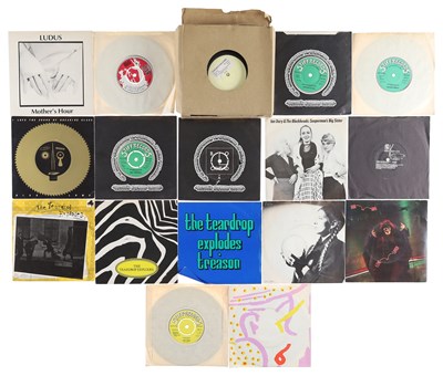 Lot 138 - INDIE WAVE POP 7" SINGLES - LUDUS, TEARDROP EXPLODES, CABERET VOLTAIRE
