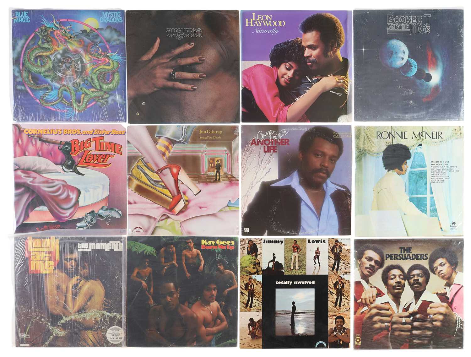 Lot 43 - MIXED SOUL, FUNK, DISCO, BOOGIE, ELECTRO LP COLLECTION