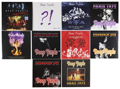 Lot 241 - DEEP PURPLE - LIVE LP COLLECTION