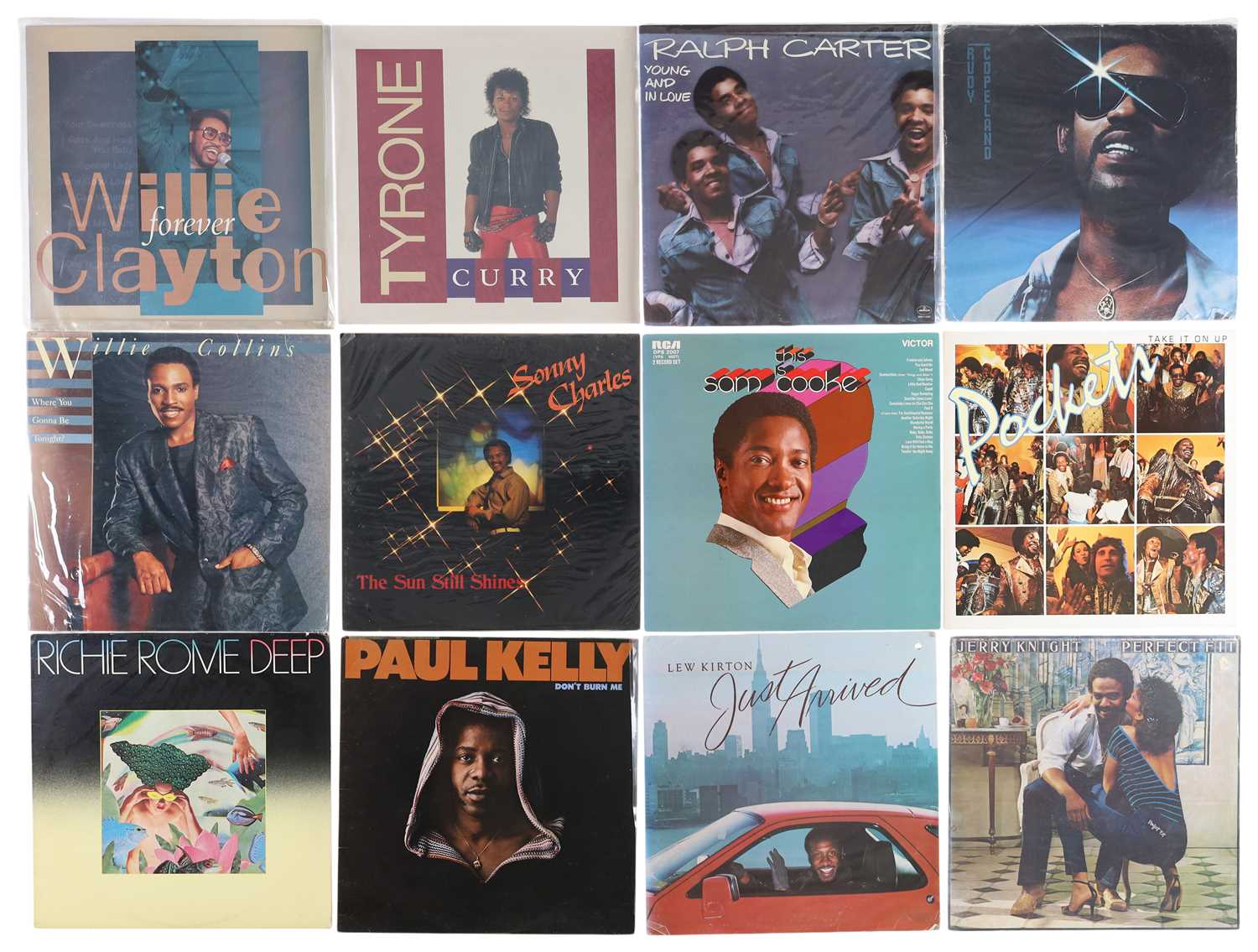 Lot 45 - MIXED SOUL, FUNK, DISCO, ELECTRO, BOOGIE LP COLLECTION