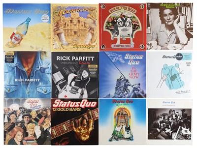 Lot 243 - STATUS QUO - LP COLLECTION
