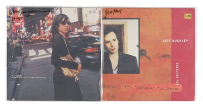 Lot 266 - JEFF BUCKLEY PJ HARVEY - LP RARITIES PACK