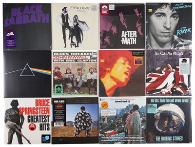 Lot 246 - CLASSIC ROCK - MODERN PRESSINGS - MOSTLY SEALED - BLACK SABBATH, FLEETWOOD MAC, THE ROLLING STONES