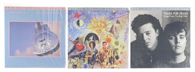 Lot 124 - MOBILE FIDELITY SOUND LAB LP RARITIES PACK INCLUDING DIRE STRAITS AND TEARS FOR FEARS
