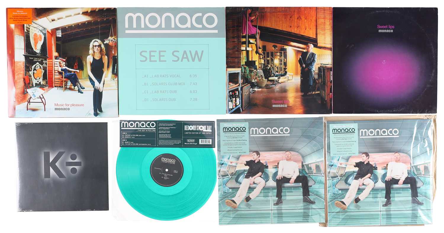 Lot 18 - MONACO AND PETER HOOK RELATED LPS