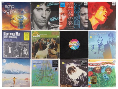 Lot 170 - CLASSIC ROCK - MODERN PRESSINGS - LP COLLECTION - ELO, BRUCE SPRINGSTEEN, DAVID BOWIE