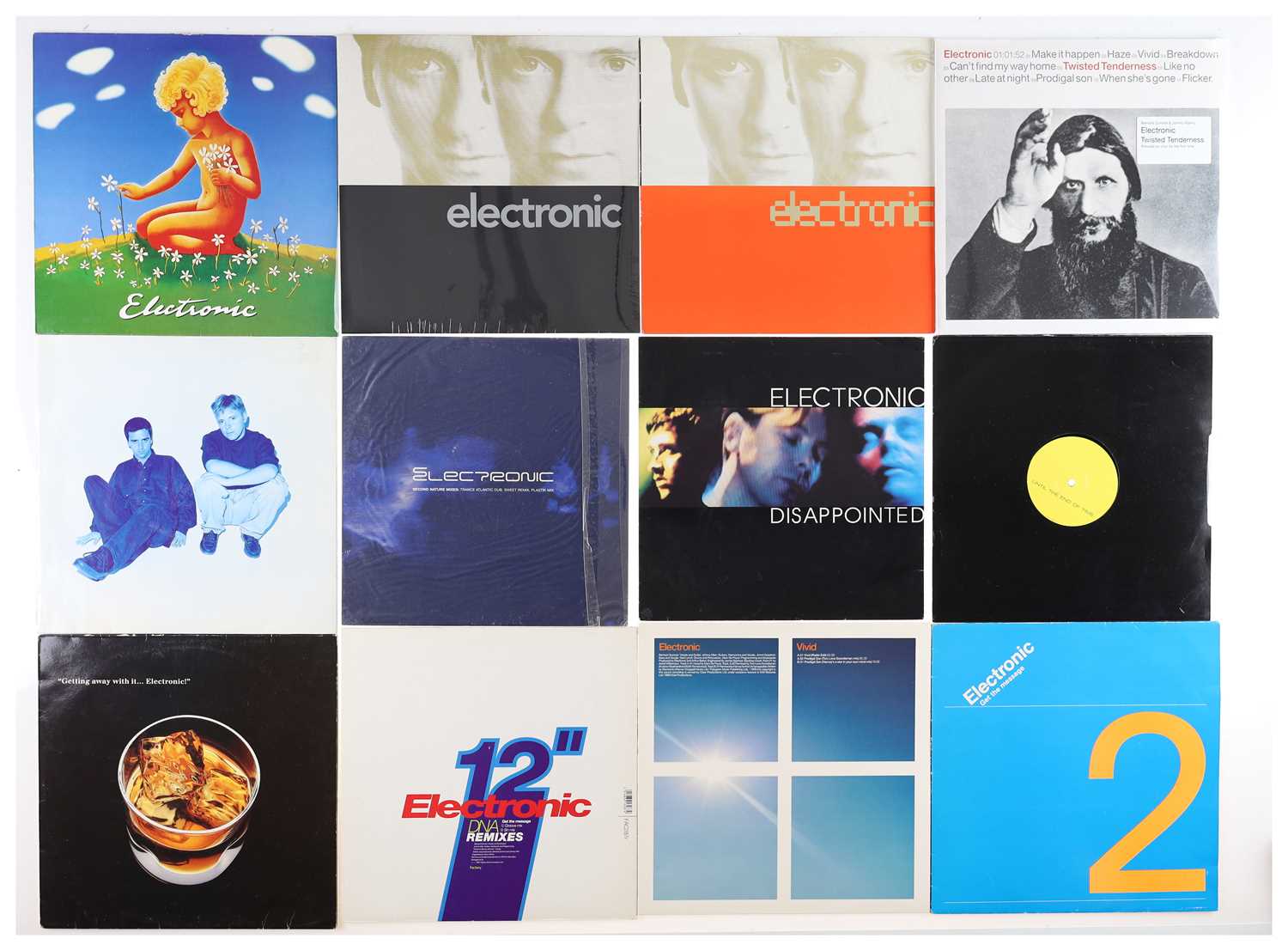 Lot 20 - ELECTRONIC / BERNARD SUMNER / JOHNNY MARR LPS, 12" ORIGINALS & MODERN