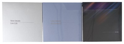 Lot 21 - NEW ORDER LTD SETS: EDUCATION ENTERTAINMENT RECREATION, BROTHERHOOD, LOW-LIFE