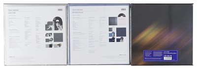 Lot 21 - NEW ORDER LTD SETS: EDUCATION ENTERTAINMENT RECREATION, BROTHERHOOD, LOW-LIFE