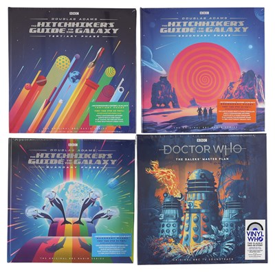 Lot 172 - HITCHHIKERS GUIDE - DOCTOR WHO - SOUNDTRACK LP'S AND BOXSETS
