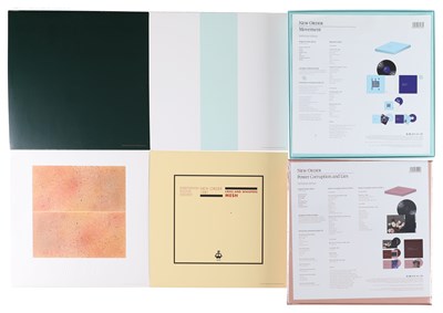 Lot 22 - NEW ORDER REPRESS 12"S SIGNED BY STEPHEN MORRIS + BOXSETS
