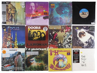 Lot 173 - PROG - PSYCH - MODERN PRESSINGS - LP AND BOXSET COLLECTION - JEAN-MICHEL JARRE, FOCUS, THE DOORS
