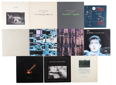 Lot 23 - JOY DIVISION LP AND 12" PACK - UK, USA ORIGINALS WITH MODERN