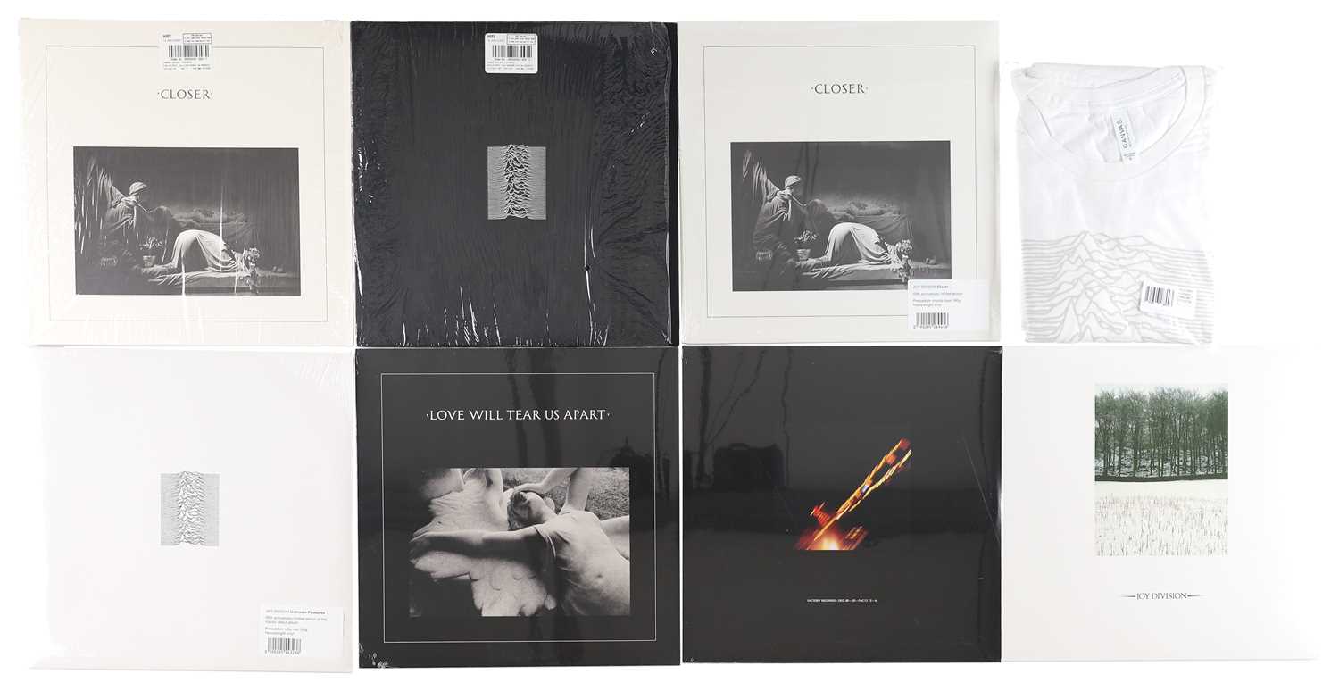 Lot 24 - JOY DIVISION MODERN/LIMITED LP PRESSINGS WITH T-SHIRT PACKAGE