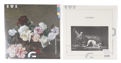 Lot 25 - JOY DIVISION & NEW ORDER LPS - MANCHESTER ART GALLERY EDITIONS WITH BAG