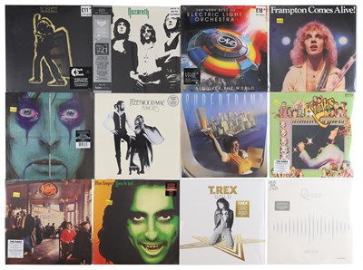 Lot 174 - 70'S CLASSIC ROCK - MODERN PRESSINGS - LP COLLECTION - T.REX, NAZARETH, ELO