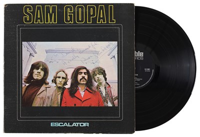 Lot 281 - SAM GOPAL - ESCALATOR LP (SLE 8001 - UK ORIGINAL PRESSING - SIGNED)
