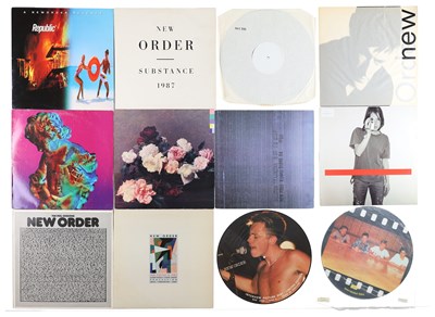 Lot 29 - NEW ORDER STUDIO LPS & MISC RELEASES