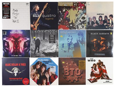 Lot 176 - CLASSIC ROCK LEGENDS - LP COLLECTION - PINK FLOYD, SUZI QUATRO, SMALL FACES