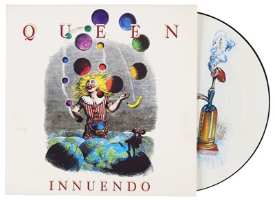 Lot 283 - QUEEN - INNUENDO 12" PICTURE DISC (JESUS JONES MISPRESS - PCSD 115)