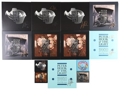Lot 30 - PETER HOOK & THE LIGHT SIGNED LP AND CD COLLECTION
