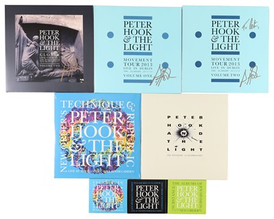Lot 31 - PETER HOOK & THE LIGHT - SIGNED LP COLLECTION