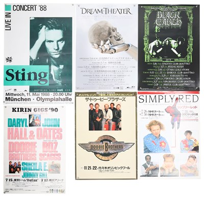 Lot 101 - POP / ROCK - JAPANESE CONCERT POSTERS - 1990S.