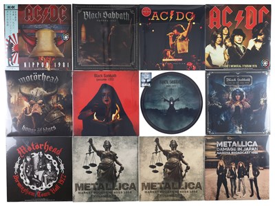 Lot 333 - HEAVY ROCK, METAL MODERN ARCHIVE LP'S INCLUDING AC/DC, BLACK SABBATH