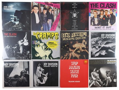 Lot 335 - NEW WAVE, PUNK, COOL POP MODERN ARCHIVE LP'S INCLUDING THE CURE, THE SISTERS OF MERCY