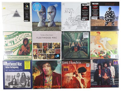 Lot 182 - PINK FLOYD - FLEETWOOD MAC - JIMI HENDRIX - ROLLING STONES - LP COLLECTION
