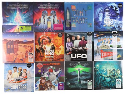 Lot 184 - HITCHHIKERS GUIDE - GERRY ANDERSON - DOCTOR WHO - LP COLLECTION