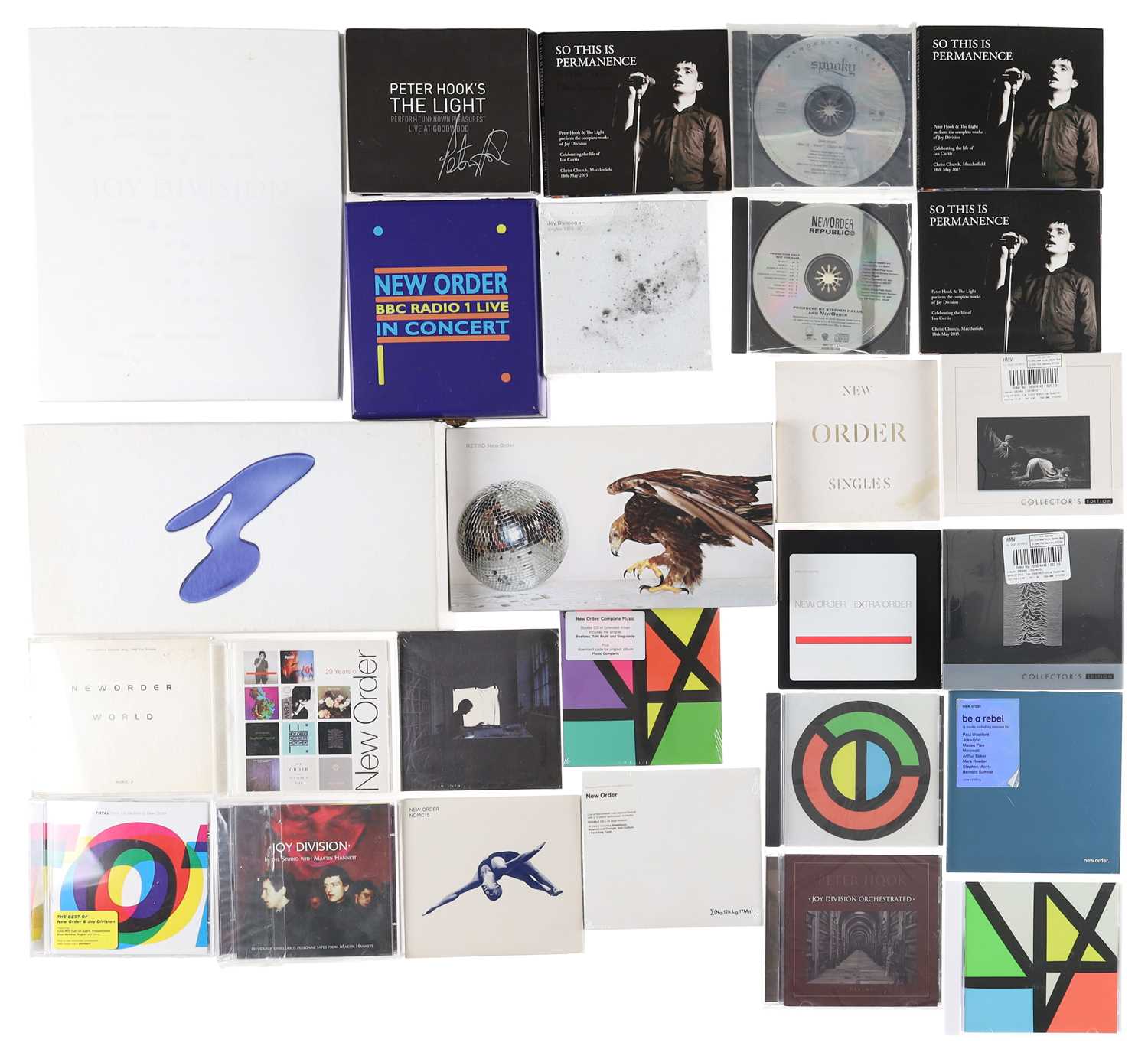 Lot 33 - VARIOUS NEW ORDER & JOY DIVISION CDS AND LIMITED BOXSETS