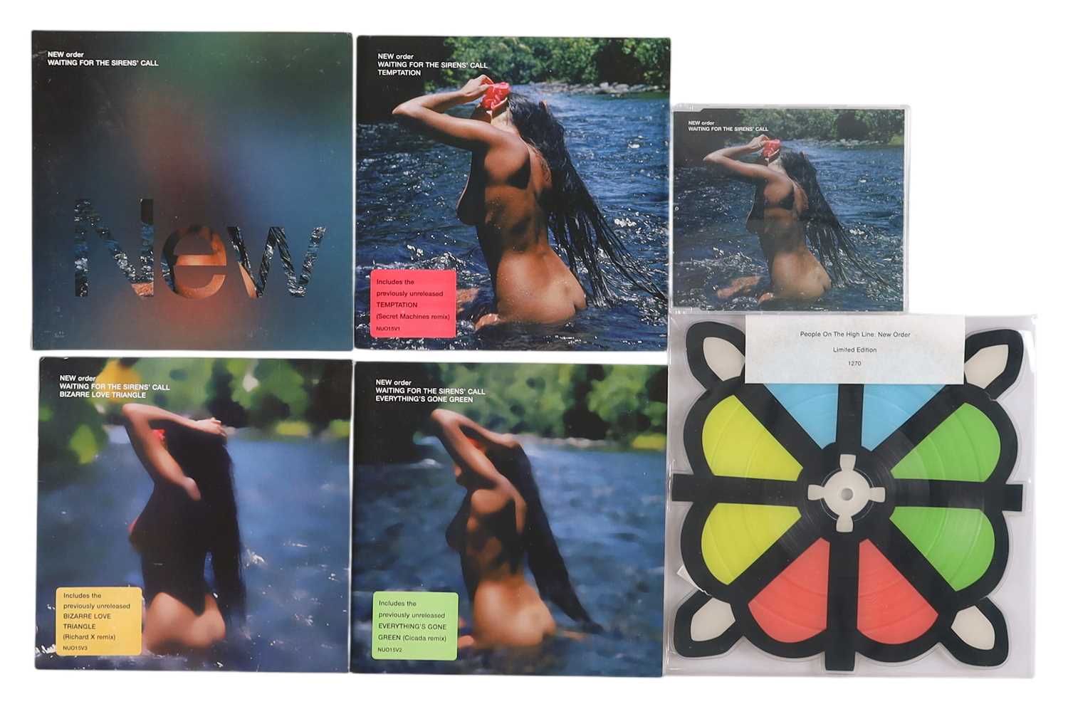 Lot 37 - NEW ORDER AND RELATED LPS, PICTURE-DISCS, 7" SINGLES FROM 90'S - 00'S