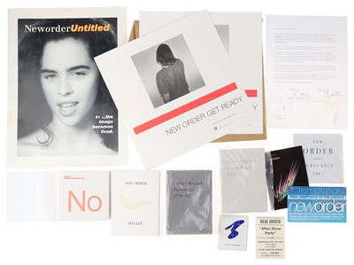 Lot 134 - FACTORY RECORDS - MEMORABILIA INC NEW ORDER 'UNTITLED' MAGAZINE.