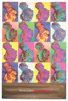 Lot 179 - NEW ORDER - TECHNIQUE BILLBOARD POSTER.