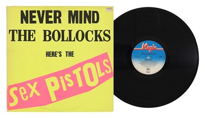 Lot 301 - SEX PISTOLS - NEVER MIND THE BOLLOCKS LP (V 2086 - A2/B1 - BLANK BACK SLEEVE)
