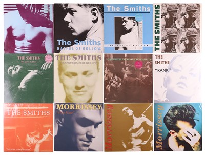 Lot 59 - THE SMITHS & MORRISSEY ORIGINAL LPS & BOXSET PACK