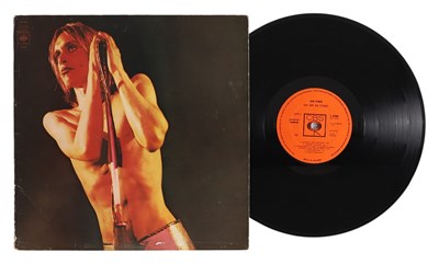 Lot 303 - IGGY AND THE STOOGES - RAW POWER LP (ORIGINAL UK COPY - CBS S 65586)