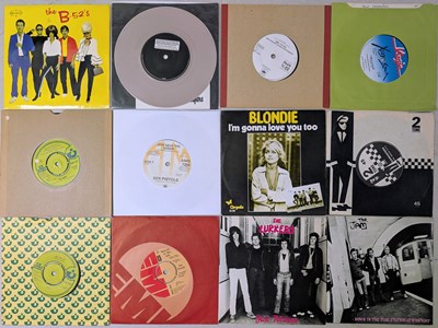 Lot 348 - PUNK - NEW WAVE - COOL POP - 7" SINGLE COLLECTION