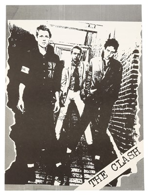 Lot 111 - THE CLASH - ORIGINAL SWISS POSTER
