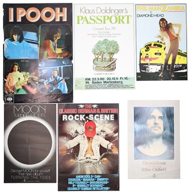 Lot 118 - 1970S PROG / KRAUT ETC - PROMO POSTERS.