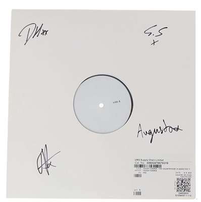 Lot 158 - TOUGH COOKIE - THE COUNTRYSIDE IS GOOD FOR YOU - WHITE LABEL TEST PRESSINGS - ONE SIGNED.