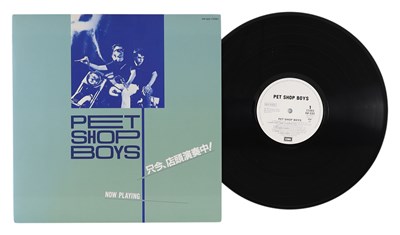 Lot 315 - PET SHOP BOYS - 'NOW PLAYING' LP - JAPAN 1987 PROMO